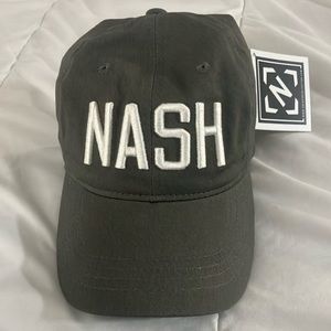 Unisex dark grey Nash Hat
